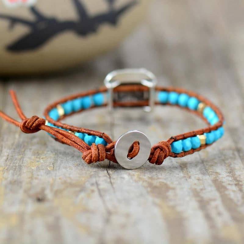 Bracelet Amour de Bohème Bijoux pierre naturelle Bracelet pierre naturelle