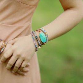 Bracelet d&rsquo;amitié en Jaspe Bijoux homme en pierre naturelle Bijoux pierre naturelle Bracelet pierre naturelle