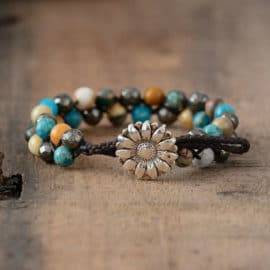 Bracelet Pyrite Bijoux pierre naturelle Bracelet pierre naturelle