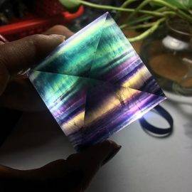 Pyramide Anti-ondes électromagnétiques en Fluorite https://chakras-shop.com