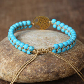 Bracelet Arbre de Vie Turquoise Naturelle