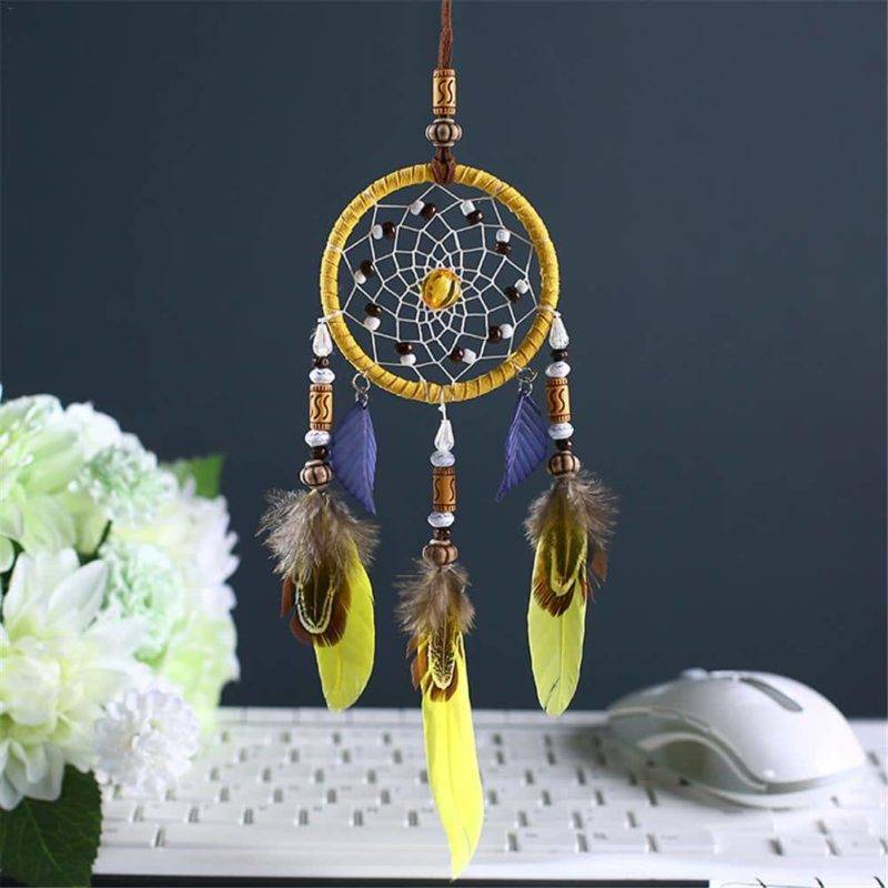 Attrape Rêve Aigle Doré Attrape reve Deco zen