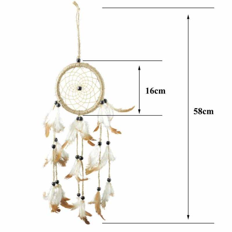 Attrape Rêve en Chanvre naturel Attrape reve Deco zen