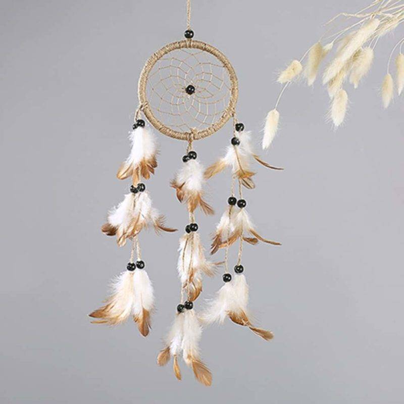 Attrape Rêve en Chanvre naturel Attrape reve Deco zen