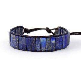 Bracelet en Lapis Lazuli Bijoux pierre naturelle Bracelet pierre naturelle