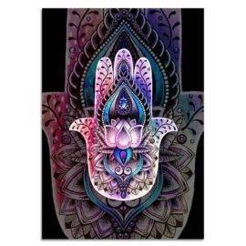 Tableau Main de Fatma Deco zen Tableaux zen