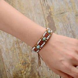 Bracelet Apaisant Bijoux pierre naturelle Bracelet pierre naturelle
