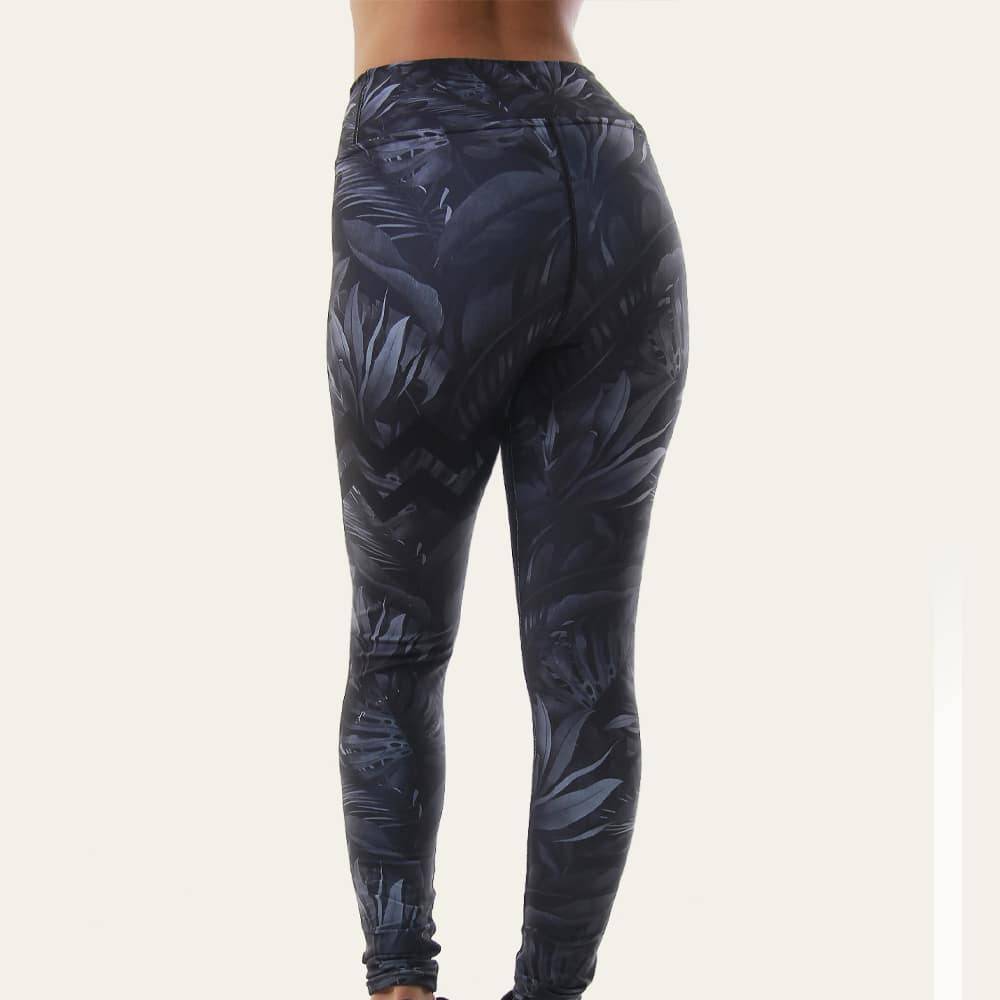 Legging Yoga « Black Palms » Legging Yoga