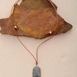 Collier Labradorite de Créativité Bijoux pierre naturelle Collier pierre naturelle