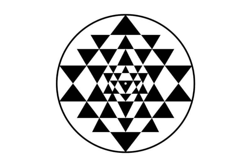 Symbole sacré du Sri Yantra