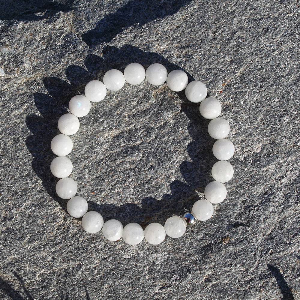 Bracelet Pierre de Lune Bijoux pierre naturelle Bracelet pierre naturelle
