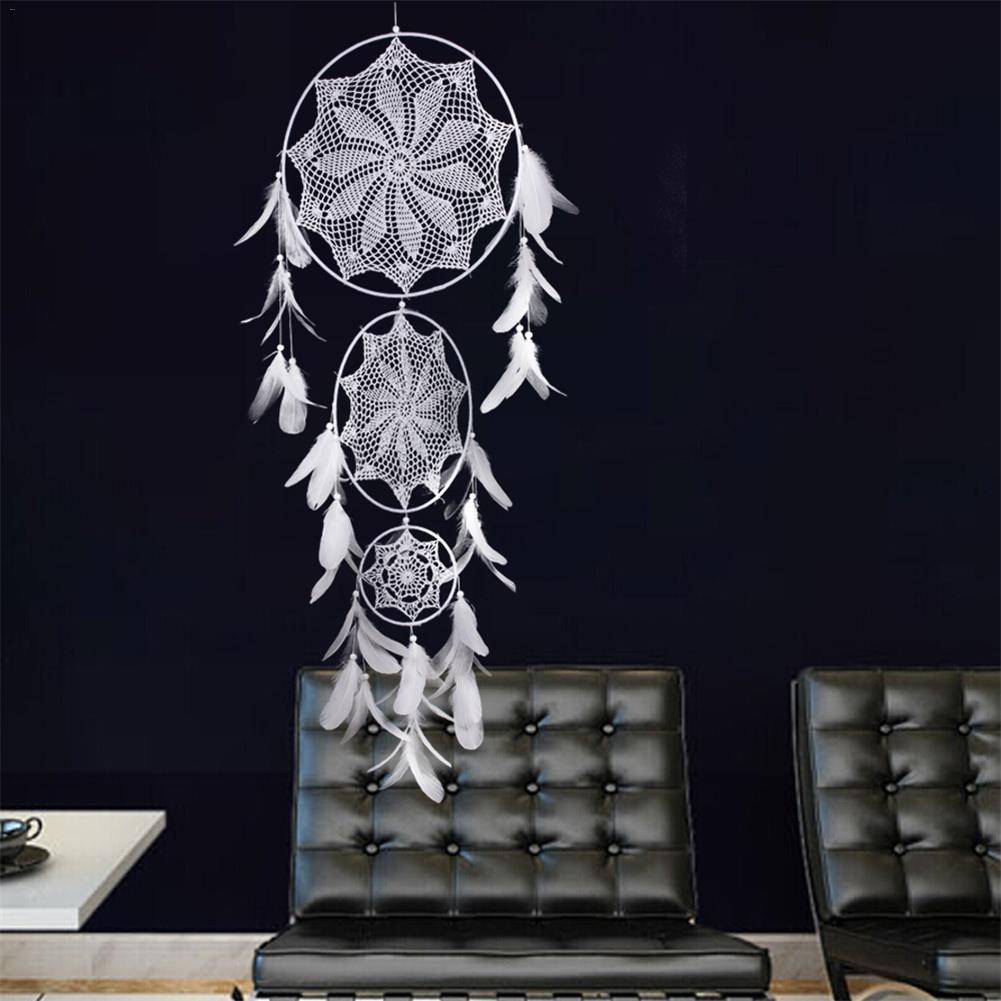 Attrape Rêve « Dentelle et plumes » Attrape reve Deco zen