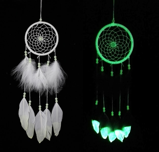 Attrape Rêve "Arbre de Vie Fluorescent"