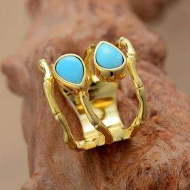Bague Pierre de Turquoise Bague pierre naturelle Bijoux pierre naturelle