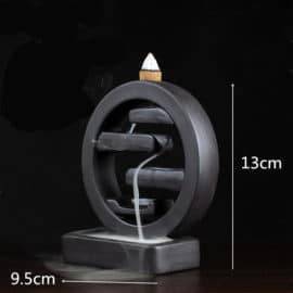 Brûleur Encens Zen Porte encens Porte Encens Cascade Porte Encens Céramique Porte Encens Design