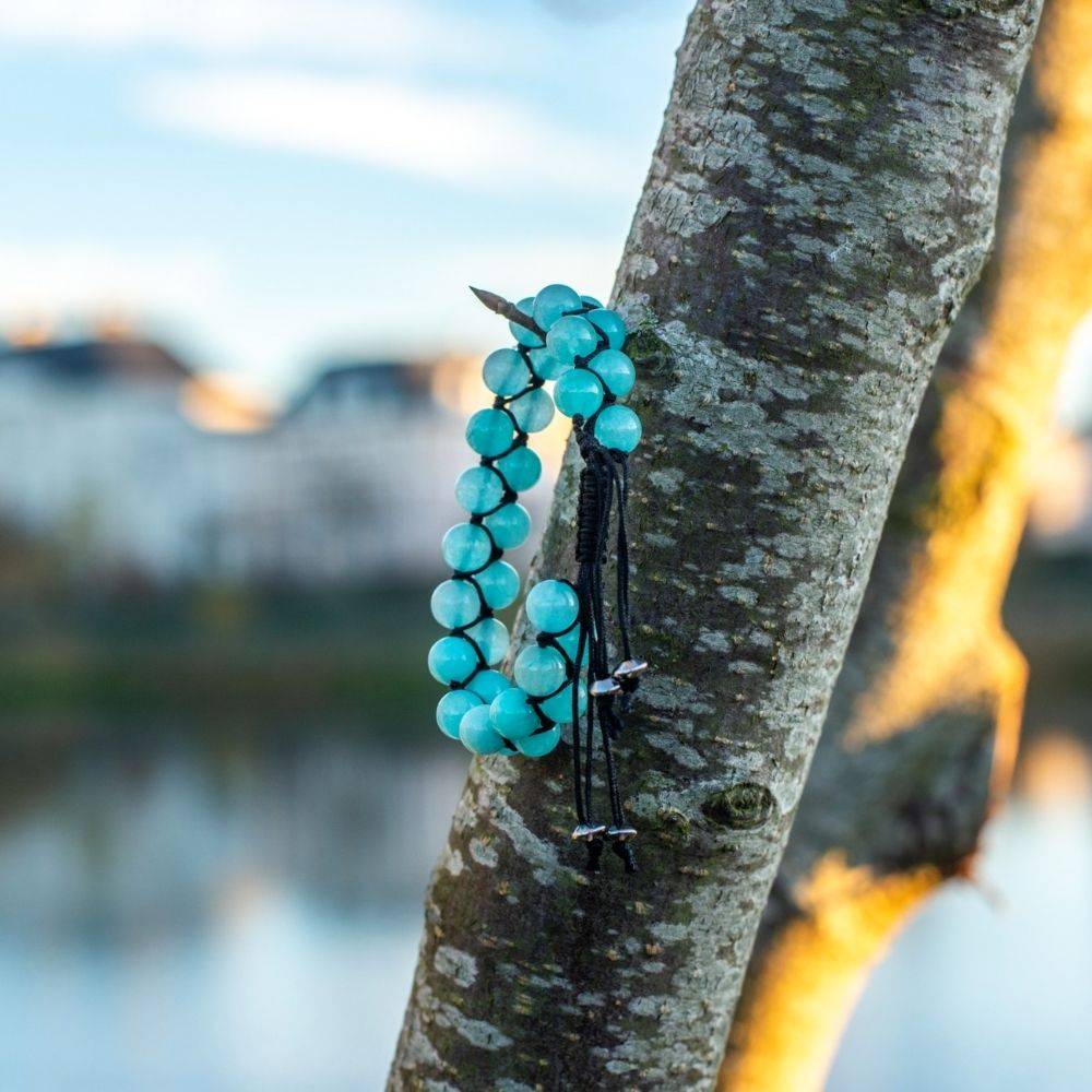 Bracelet Double Rang En Amazonite https://chakras-shop.com