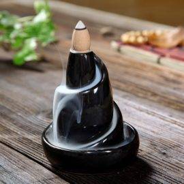 Brûleur Encens Rivière Porte encens Porte Encens Cascade Porte Encens Céramique