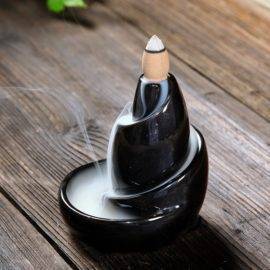 Brûleur Encens Rivière Porte encens Porte Encens Cascade Porte Encens Céramique