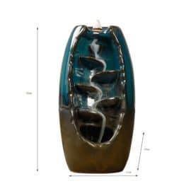 Brûleur Encens Cascade Porte encens Porte Encens Cascade Porte Encens Céramique