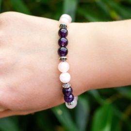 Bracelet Apaisant Bijoux pierre naturelle Boucles d'oreilles pierre naturelle Bracelet pierre naturelle