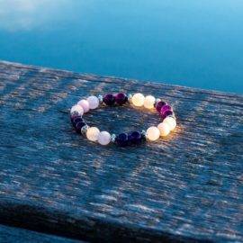 Bracelet Apaisant Bijoux pierre naturelle Boucles d'oreilles pierre naturelle Bracelet pierre naturelle