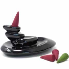 Porte-Encens Cascade de Galets Porte encens Porte Encens Cascade Porte Encens Céramique