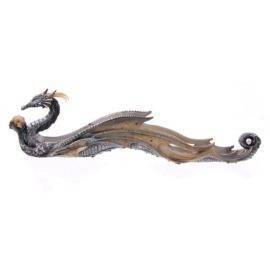 Bruleur Encens Dragon Argenté Déstockage Porte encens Porte Encens Design Porte Encens Dragon
