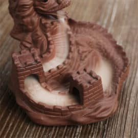 Porte Encens Dragon Brun Porte encens Porte Encens Cascade Porte Encens Céramique Porte Encens Dragon