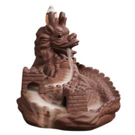 Porte Encens Dragon Brun Porte encens Porte Encens Cascade Porte Encens Céramique Porte Encens Dragon