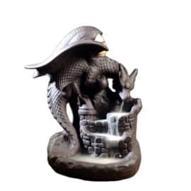 Porte Encens Dragon Asiatique Porte encens Porte Encens Cascade Porte Encens Céramique Porte Encens Dragon