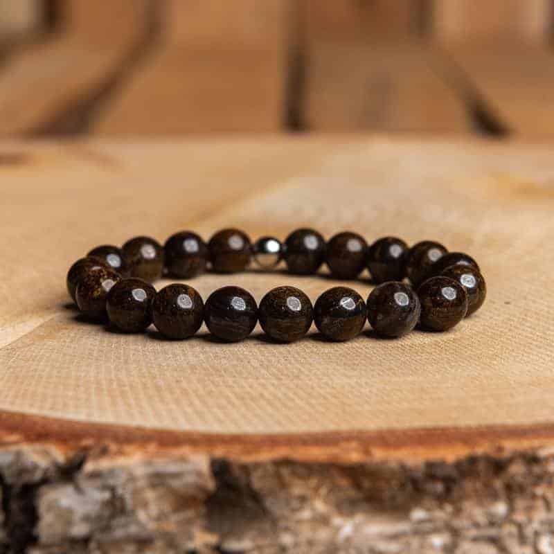 Bracelet Bronzite Bijoux pierre naturelle Bracelet pierre naturelle