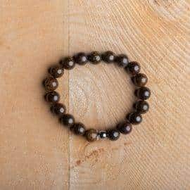 Bracelet Bronzite Bijoux pierre naturelle Bracelet pierre naturelle