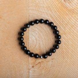 Bracelet Tourmaline Noire Bijoux homme en pierre naturelle Bijoux pierre naturelle Bracelet pierre naturelle