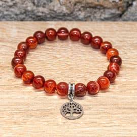 Bracelet Artisanal en Cornaline https://chakras-shop.com
