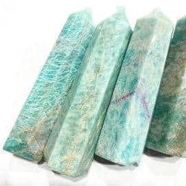 Pointe harmonisation de l&rsquo;esprit en amazonite https://chakras-shop.com