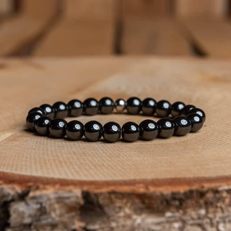 Bracelet Artisanal en Hématite https://chakras-shop.com