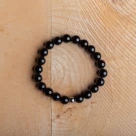 Bracelet Artisanal en Obsidienne https://chakras-shop.com