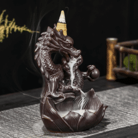 Porte Encens Dragon Légendaire Porte encens Porte Encens Cascade Porte Encens Design Porte Encens Dragon