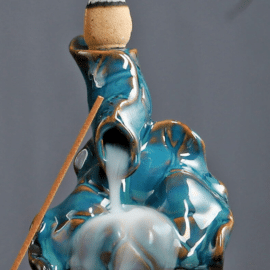 Porte Encens Fontaine En Céramique Porte encens Porte Encens Cascade Porte Encens Céramique