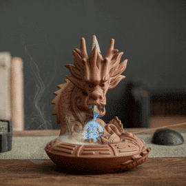 Porte Encens Tête De Dragon Porte encens Porte Encens Dragon