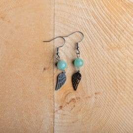 Boucles D&rsquo;oreilles Amazonite https://chakras-shop.com