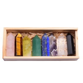 Coffret Lithothérapie  »Vitalité, protection et confiance en soi » Pierre De Protection