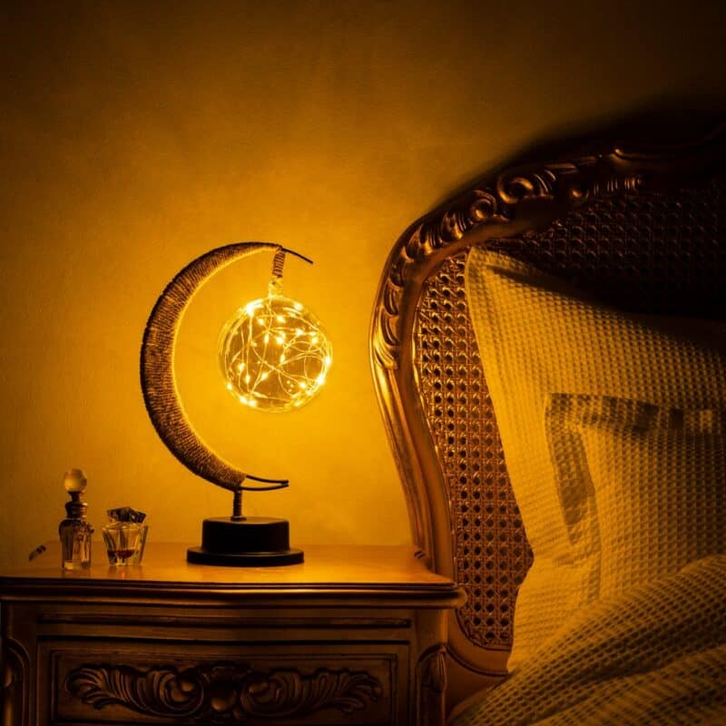 Lampe LED Croissant de Lune