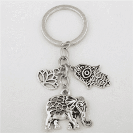 Porte-Clés Porte Bonheur Grigri Porte Bonheur