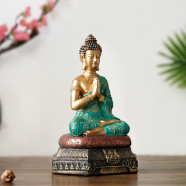 Statuette de Bouddha en Résine Statuette Bouddha Deco zen