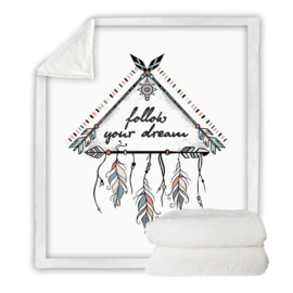 Couverture de Canapé “Follow Your Dream” Linge De Maison