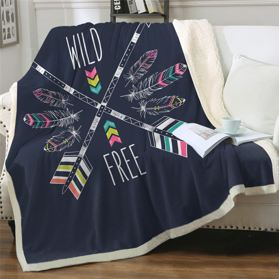 Couverture de Canapé “Wild & Free” Linge De Maison