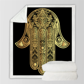 Plaid Canapé Main de Fatma Linge De Maison