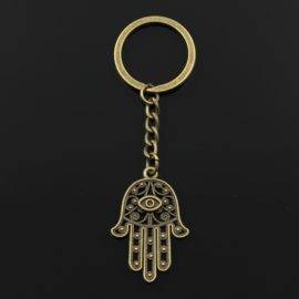 Porte-Clés Main de Fatma Grigri Porte Bonheur