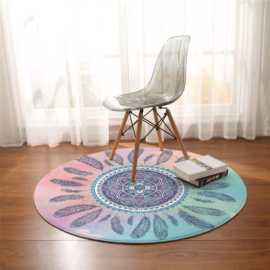 Tapis Rond “Indian Mandala” Deco zen Linge De Maison